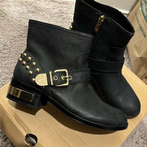 Vince Camuto Gold Studded Boots!! 🖤